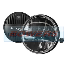 LHD Truck-Lite 27290C 7" Inch Round LED Headlight/Headlamp